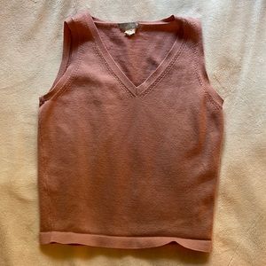 Pink J Crew Sweater Vest 🩷
